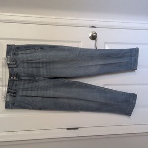 NWT Sonoma Pleated Front Relaxed Jeans - 16